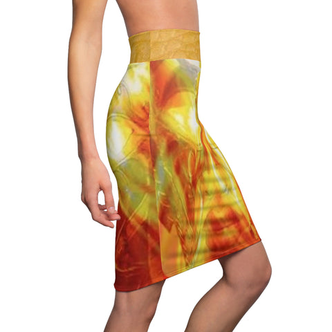 Women's HIP HOP ART Pencil Skirt (AOP)