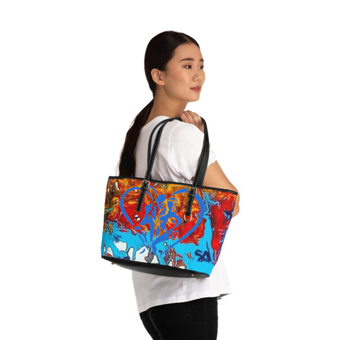 PU Leather  HIP HOP ART  Shoulder Bag