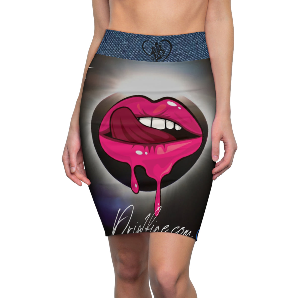 Women's HIP HOP ART Pencil Skirt (AOP)