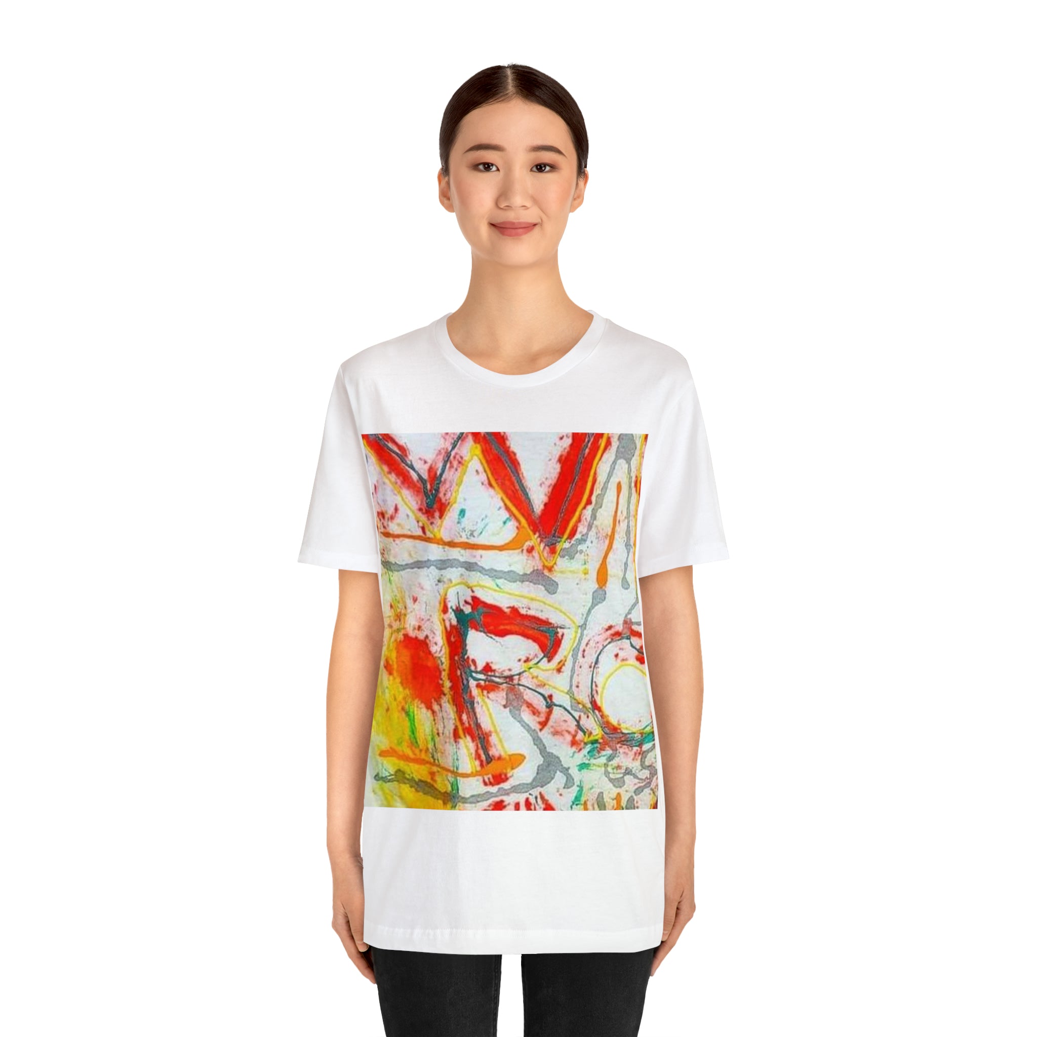 HIP HOP ART Unisex Jersey Short Sleeve Tee