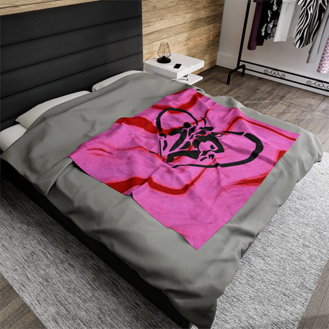 Velveteen Plush HIP HOP ART Blanket