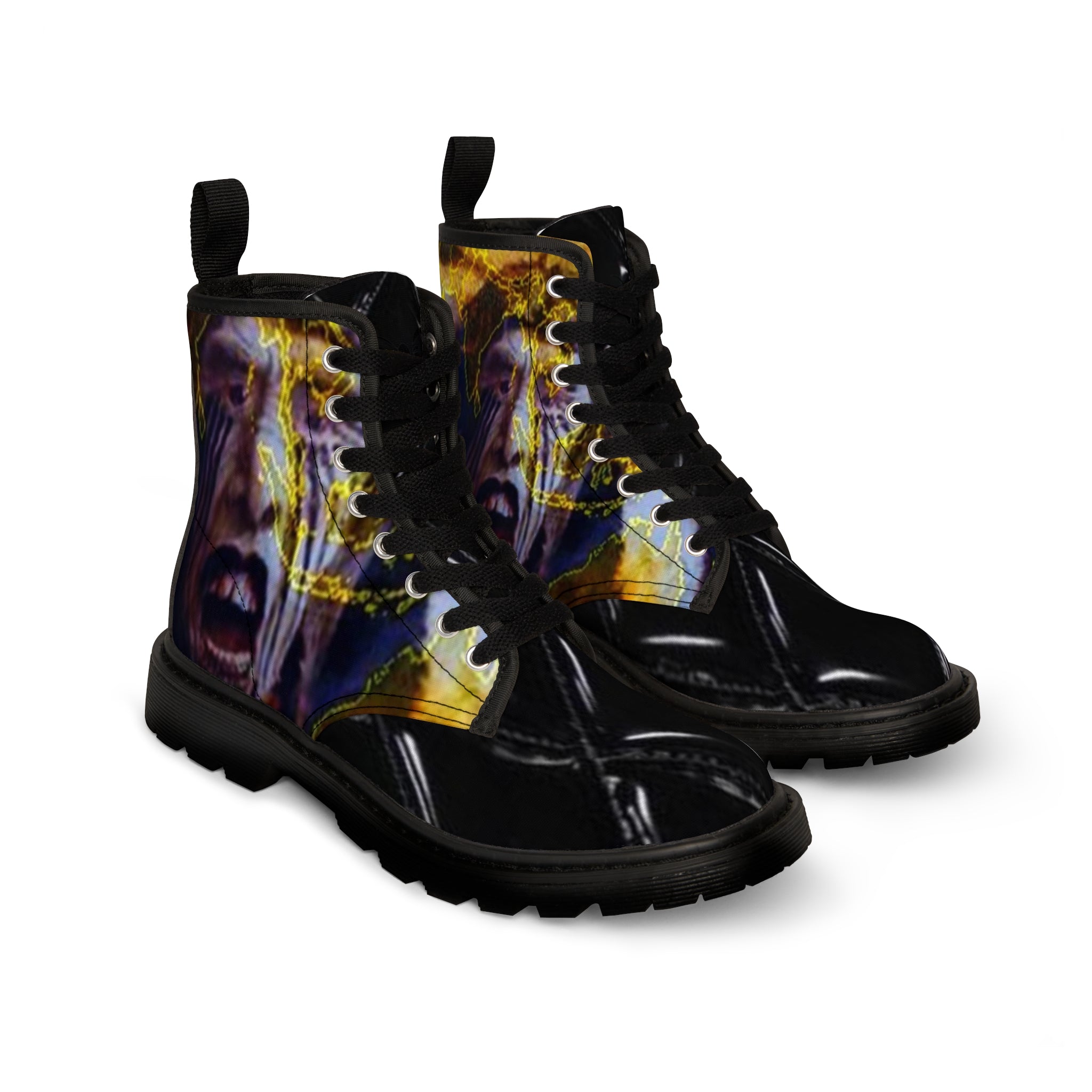 Women's Canvas HIP HOP ART Boots