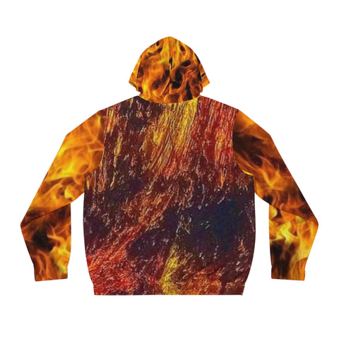 Men's Full-Zip  HIP HOP ART  Hoodie (AOP)