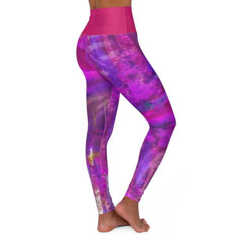 High Waisted HIP HOP ART Yoga Leggings (AOP)