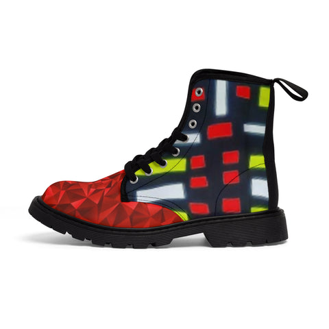 Men's Canvas  HIP HOP ART Boots