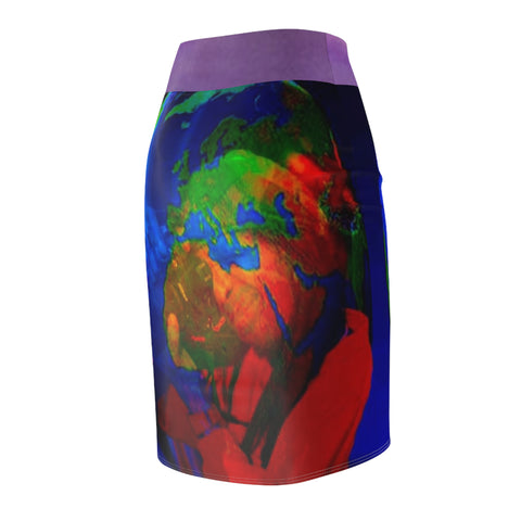 Women's HIP HOP ART Pencil Skirt (AOP)