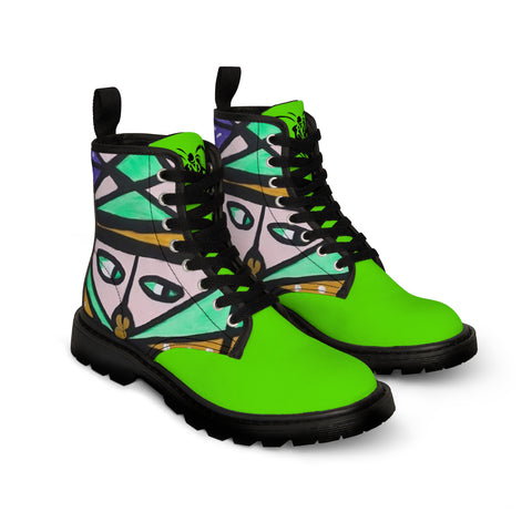 Men's Canvas  HIIP HOP ART Boots