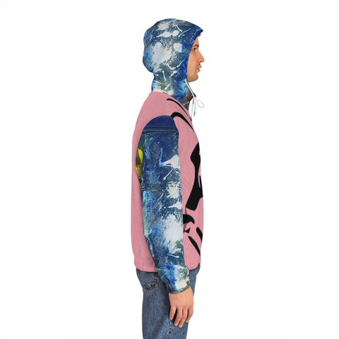 Men's Full-Zip Hip Hop Art Hoodie (AOP)