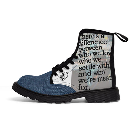 Men's Canvas  HIP HOP ART Boots