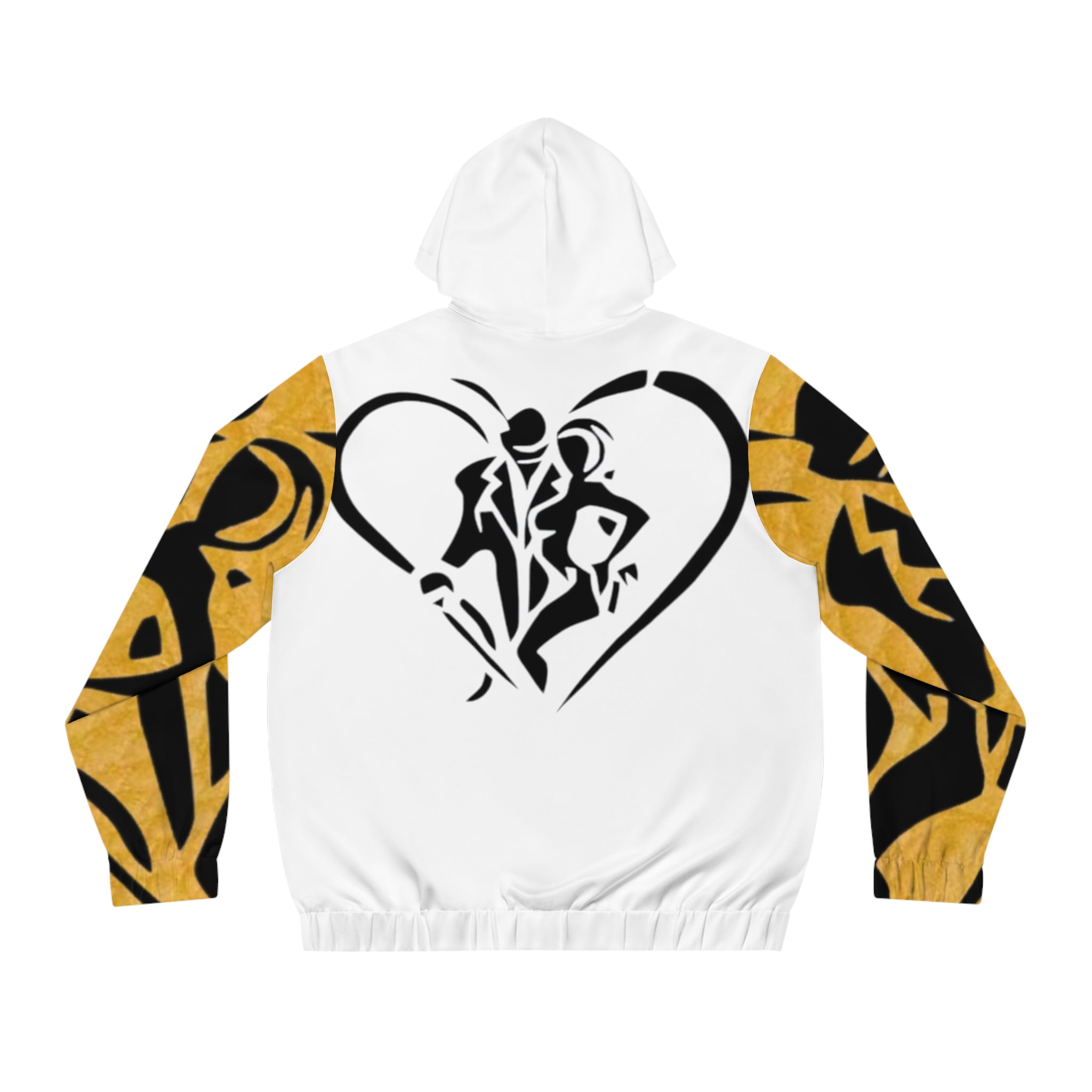 Men's Full-Zip HIP HOP ART Hoodie (AOP)