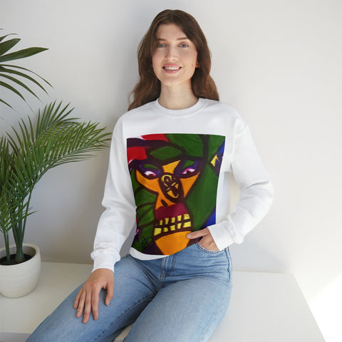 HIP HOP ART  Unisex Heavy Blend™ Crewneck Sweatshirt