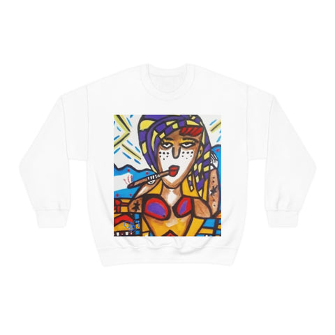 Unisex Heavy Blend™ HIP HOP ART Crewneck Sweatshirt