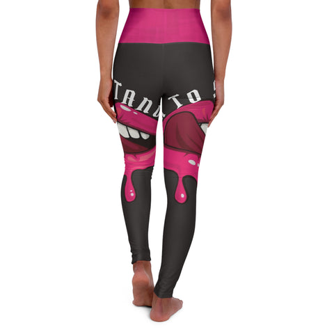 High Waisted  HIP HOP ART Yoga Leggings (AOP)