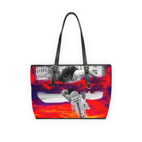 PU Leather  HIP HOP ART  Shoulder Bag