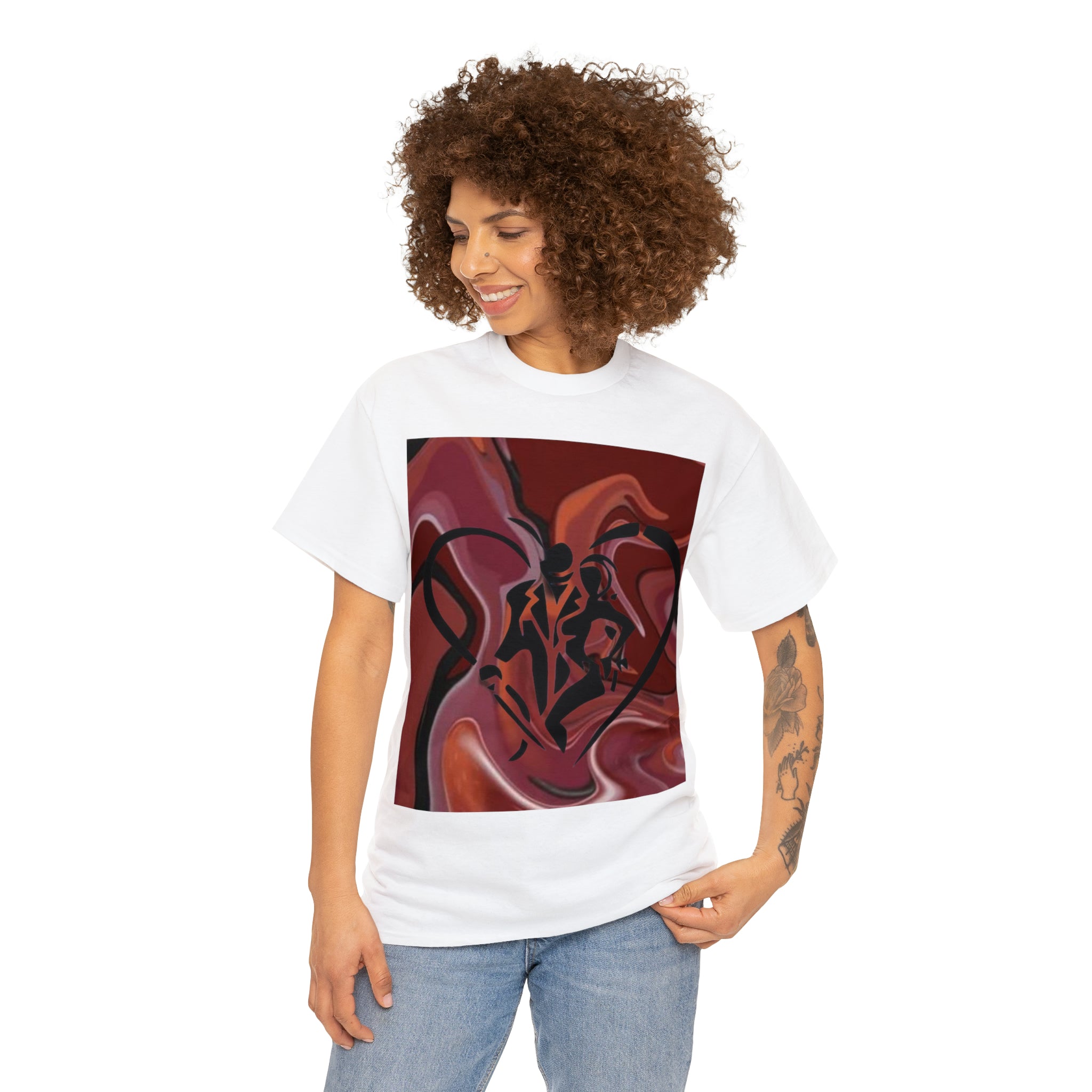 Unisex Heavy Cotton HIP HOP ART Tee