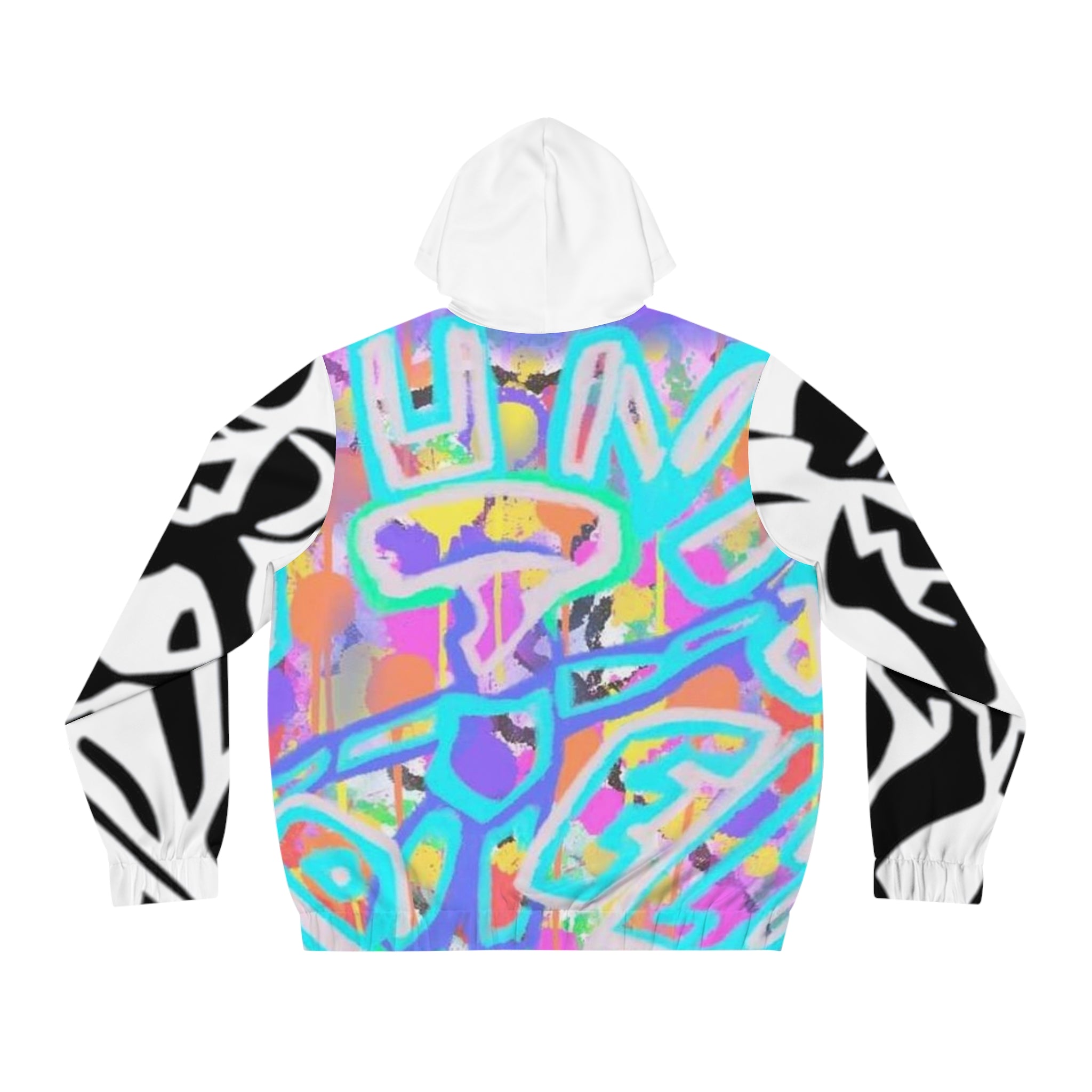 Men's Full-Zip HIP HOP ART Hoodie (AOP)