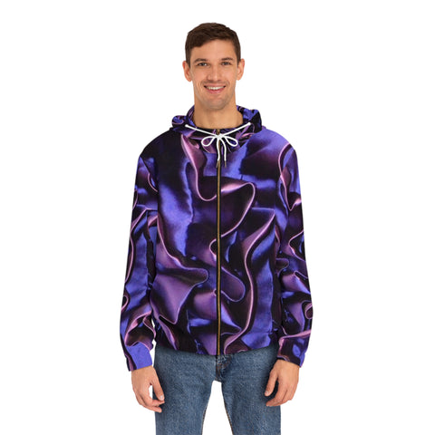 Men's Full-Zip HIP HOP ART Hoodie (AOP)