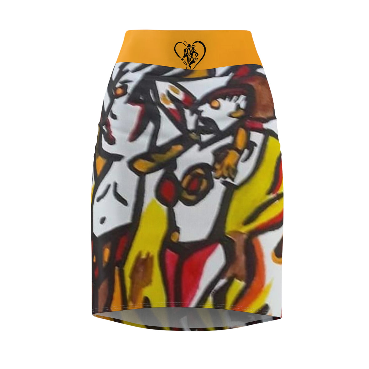 Women's HIP HOP ART Pencil Skirt (AOP)