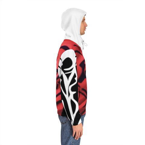 Men's Full-Zip HIP HOP ART Hoodie (AOP)