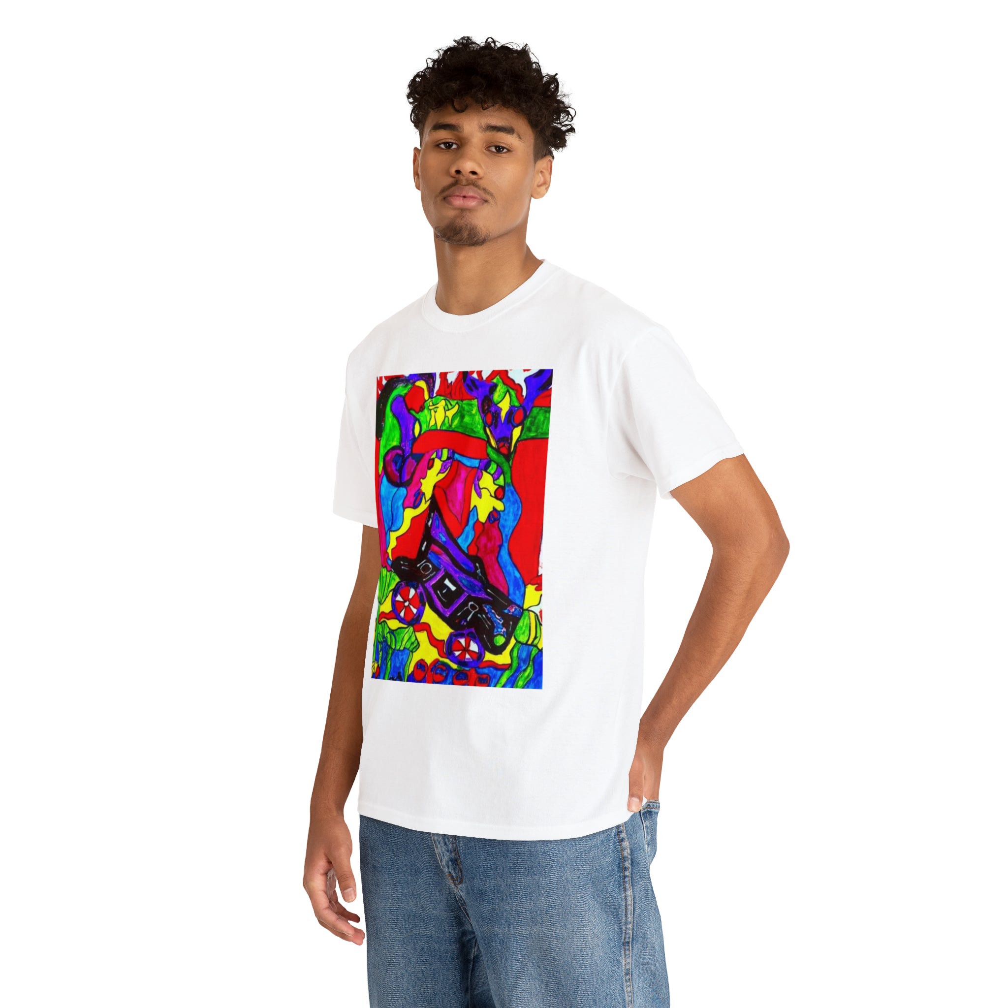 Unisex HIP HOP ART Heavy Cotton Tee