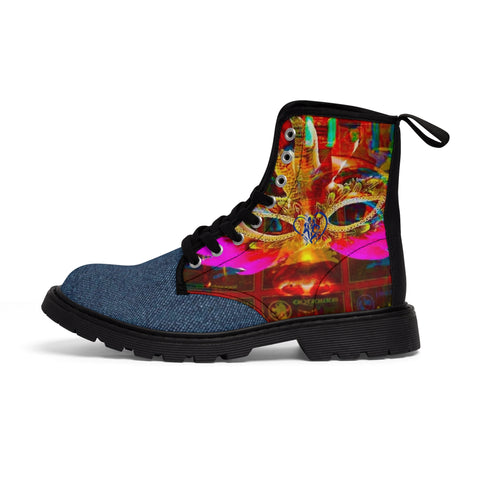 Men's Canvas HIP HOP ART Boots