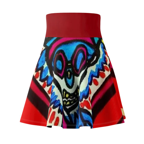 Women's  HIP HOP ART Skater Skirt (AOP)