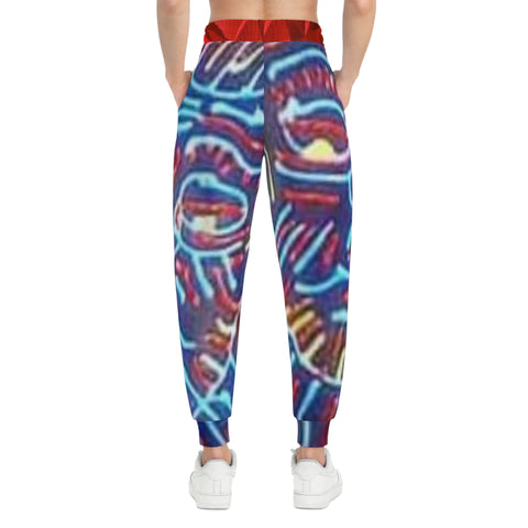 HIP HOP ART Athletic Joggers (AOP)