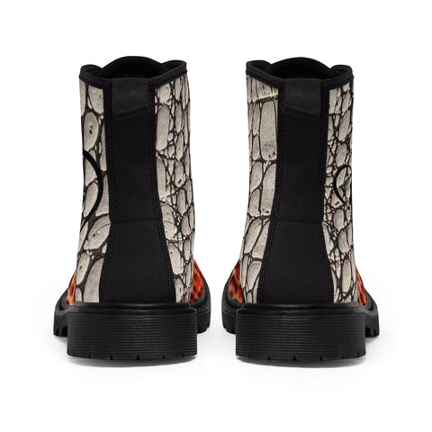 Men's Canvas  HIP HOP ART Boots