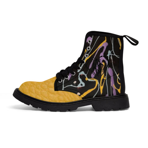 Men's Canvas  HIP HOP ART  Boots