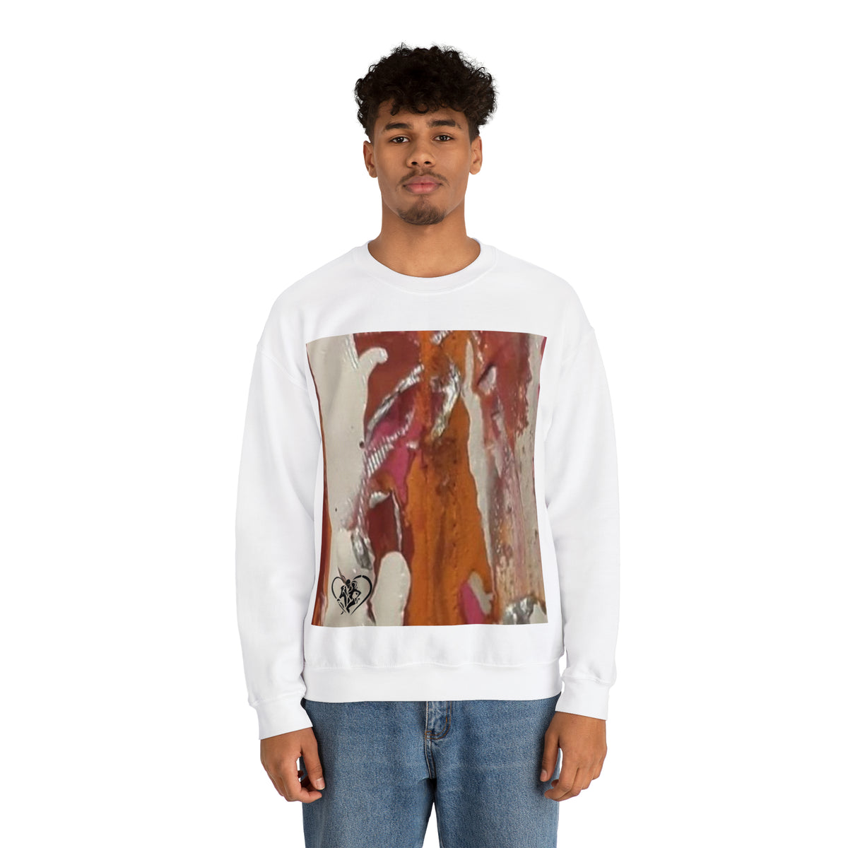 Unisex Heavy Blend™  HIP HOP ART Crewneck Sweatshirt