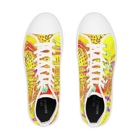 Men's High Top  HIP HOP ART Sneakers