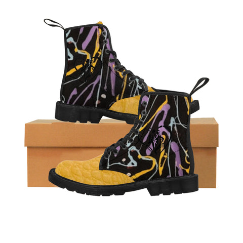 Men's Canvas  HIP HOP ART  Boots