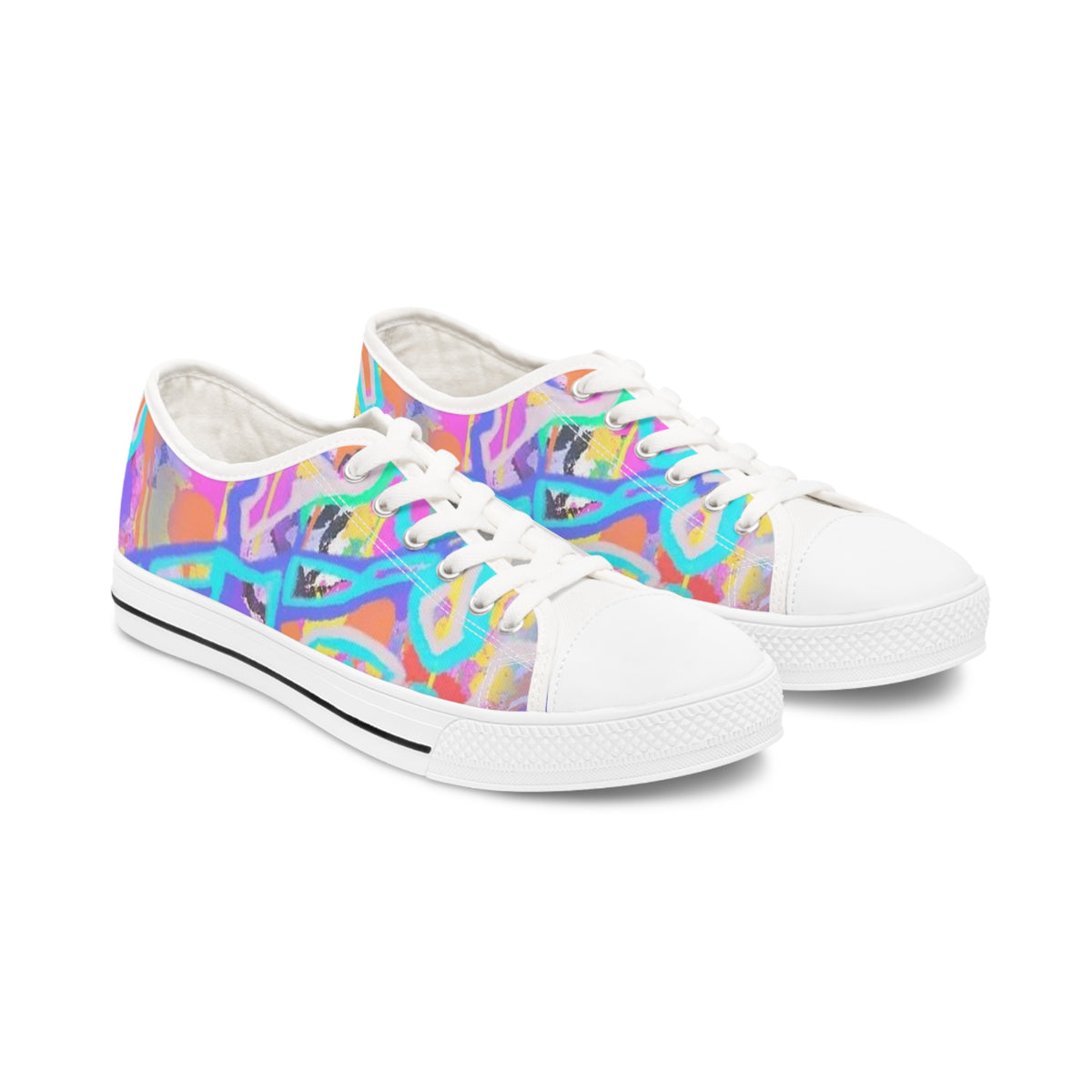 Women's Low Top HIP HOP ART Sneakers