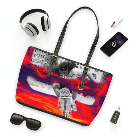 PU Leather  HIP HOP ART  Shoulder Bag