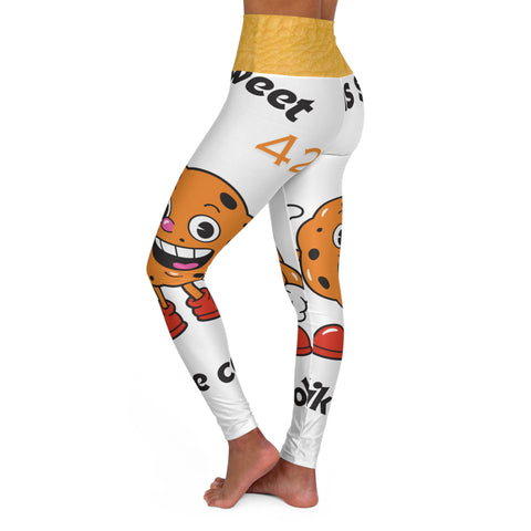 High Waisted HIP HOP ART Yoga Leggings (AOP)