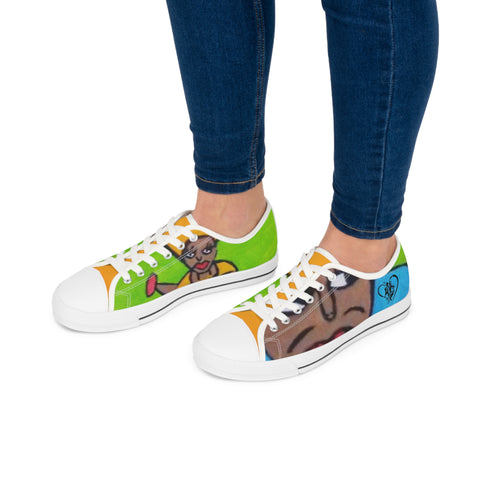 Women's Low Top HIP HOP ART Sneakers