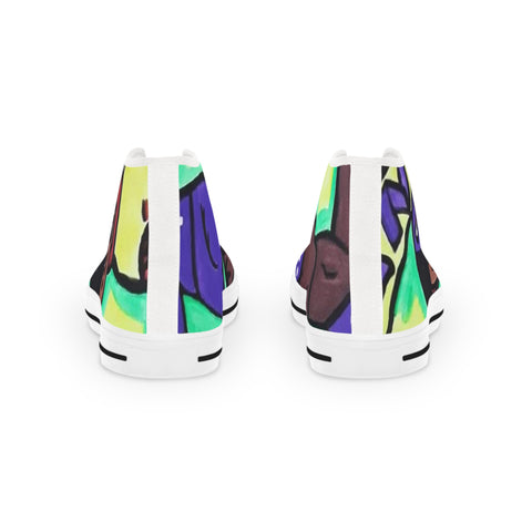 Men's High Top HIP HOP ART Sneakers