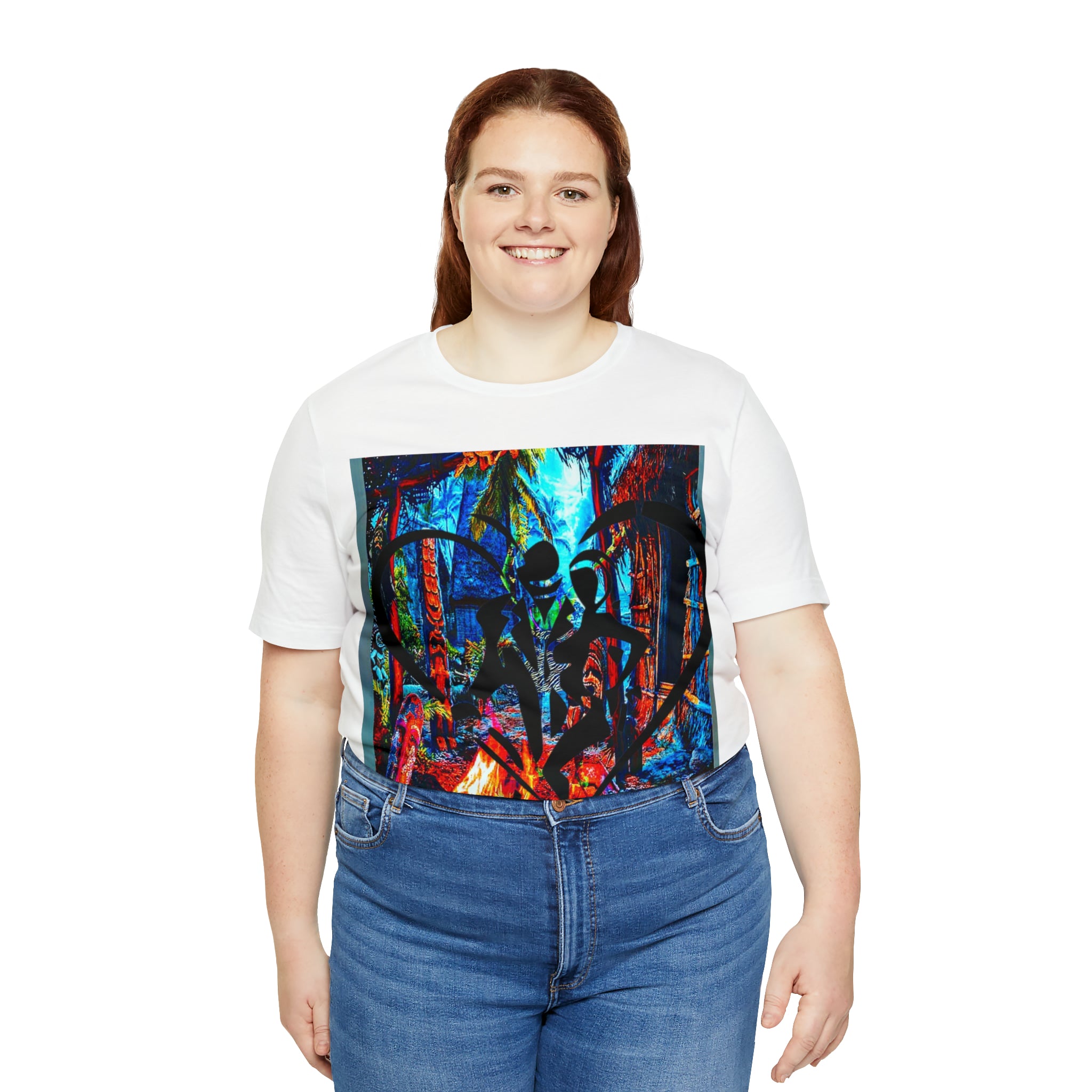 HIP HOP ART Unisex Jersey Short Sleeve Tee