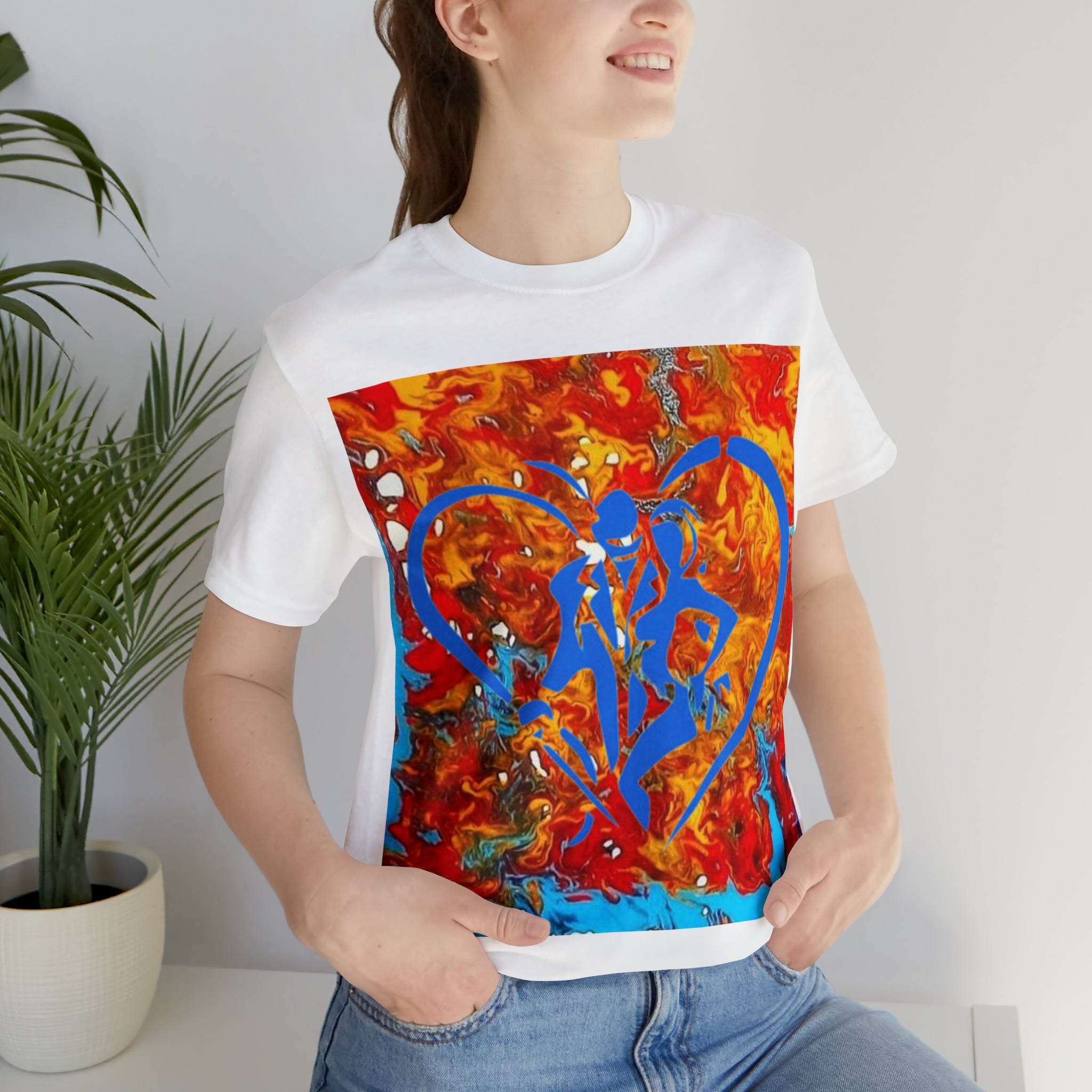 HIP HOP ART Unisex Jersey Short Sleeve Tee