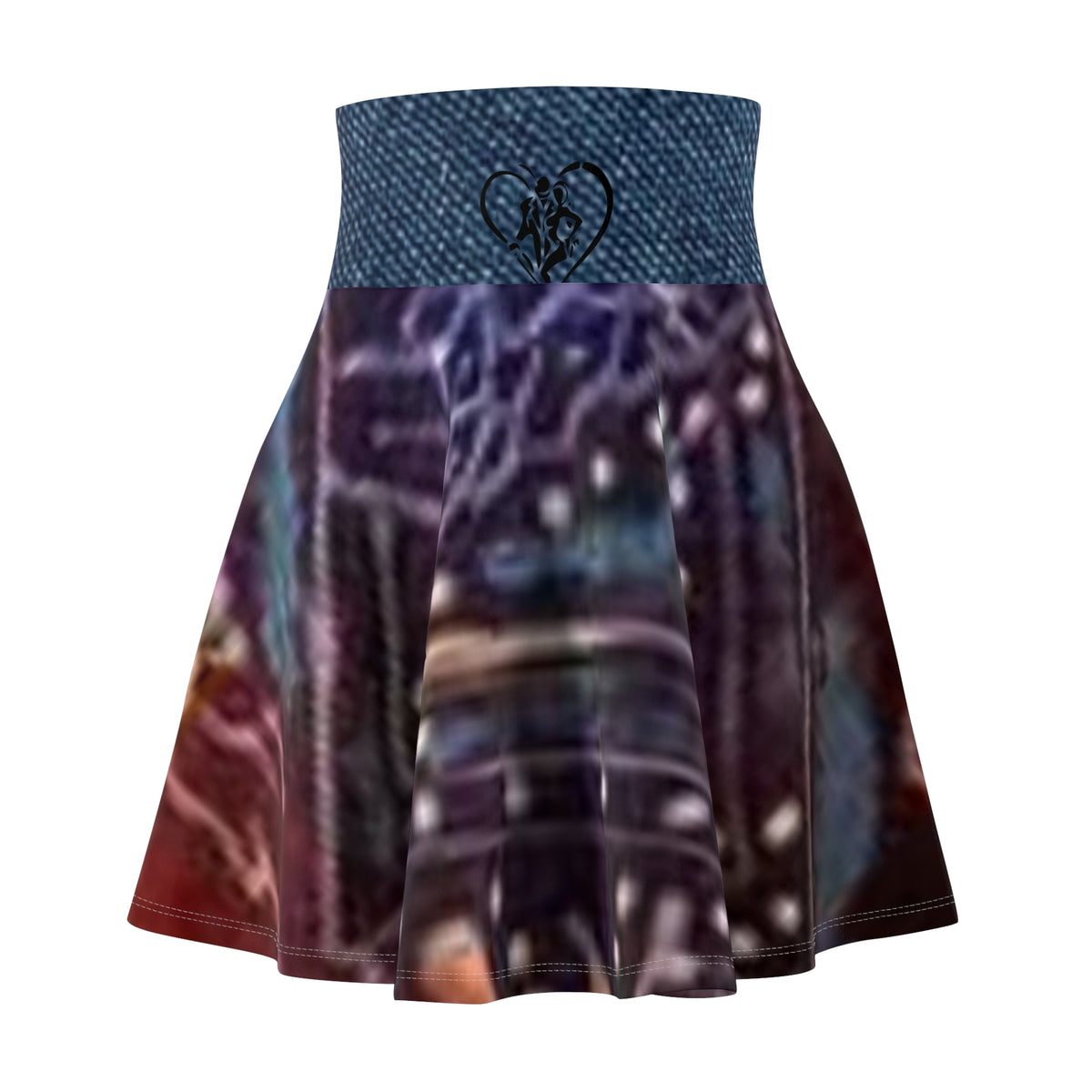 Women's HIP HOP ART Skater Skirt (AOP)