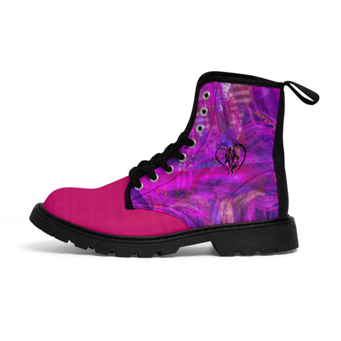 Men's Canvas  HIP HOP ART Boots