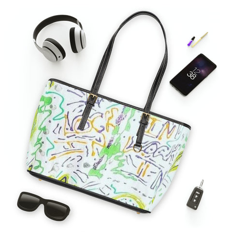 PU  HIP HOP ART Leather Shoulder Bag