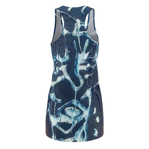 Women's Cut & Sew HIP HOP ART Racerback Dress (AOP)
