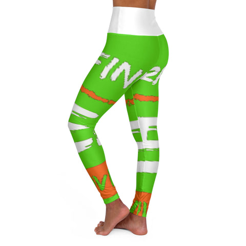 High Waisted  HIP HOP ART Yoga Leggings (AOP)