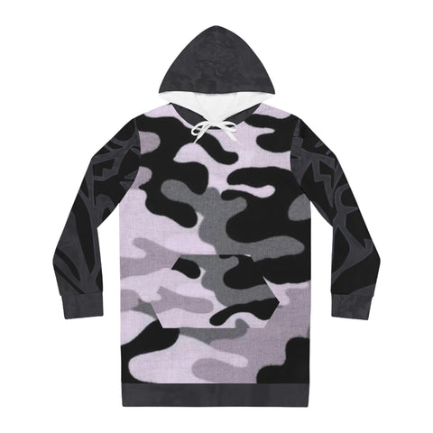 Women's HIP HOP ART Hoodie Dress (AOP)