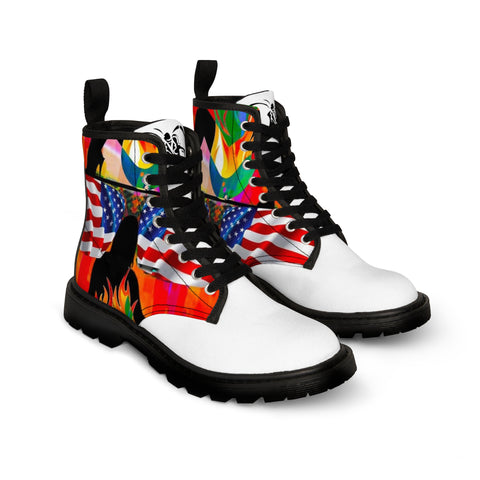 Women's Canvas HIP HOP ART Boots