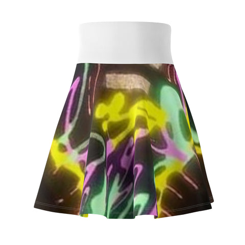 Women's  HIP HOP ART Skater Skirt (AOP)