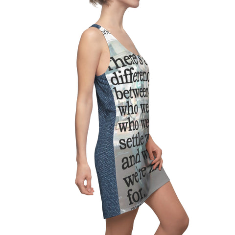 Women's Cut & Sew HIP HOP ART Racerback Dress (AOP)