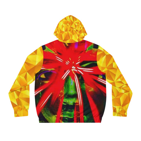 Men's Full-Zip HIP HOP ART  Hoodie (AOP)