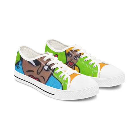 Women's Low Top HIP HOP ART Sneakers